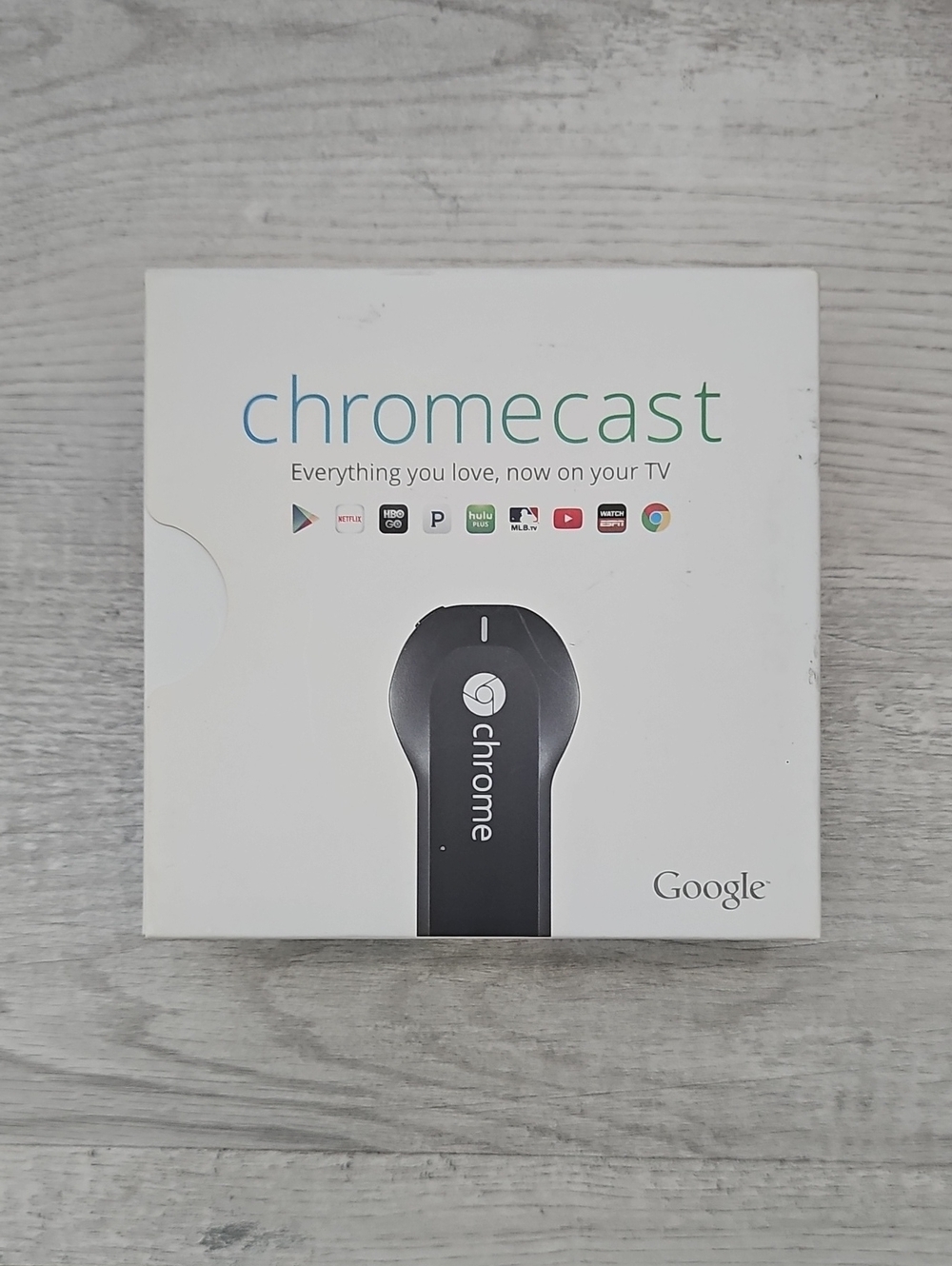 Google Chromecast 1st Gen HDMI Streaming Media Player Dongle Black OS